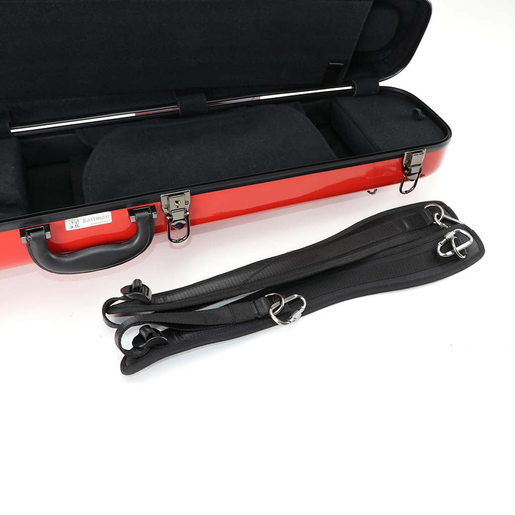 Koffer für Posaune Modell CE-176-RED in Rot / Schwarz