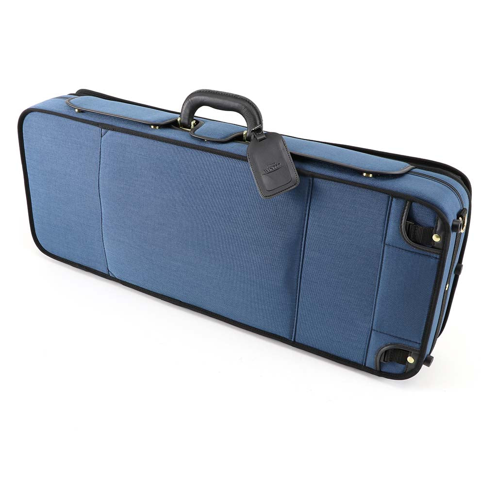 Koffer für Violine Modell JW-3030-CS-032 in Blau / Blau