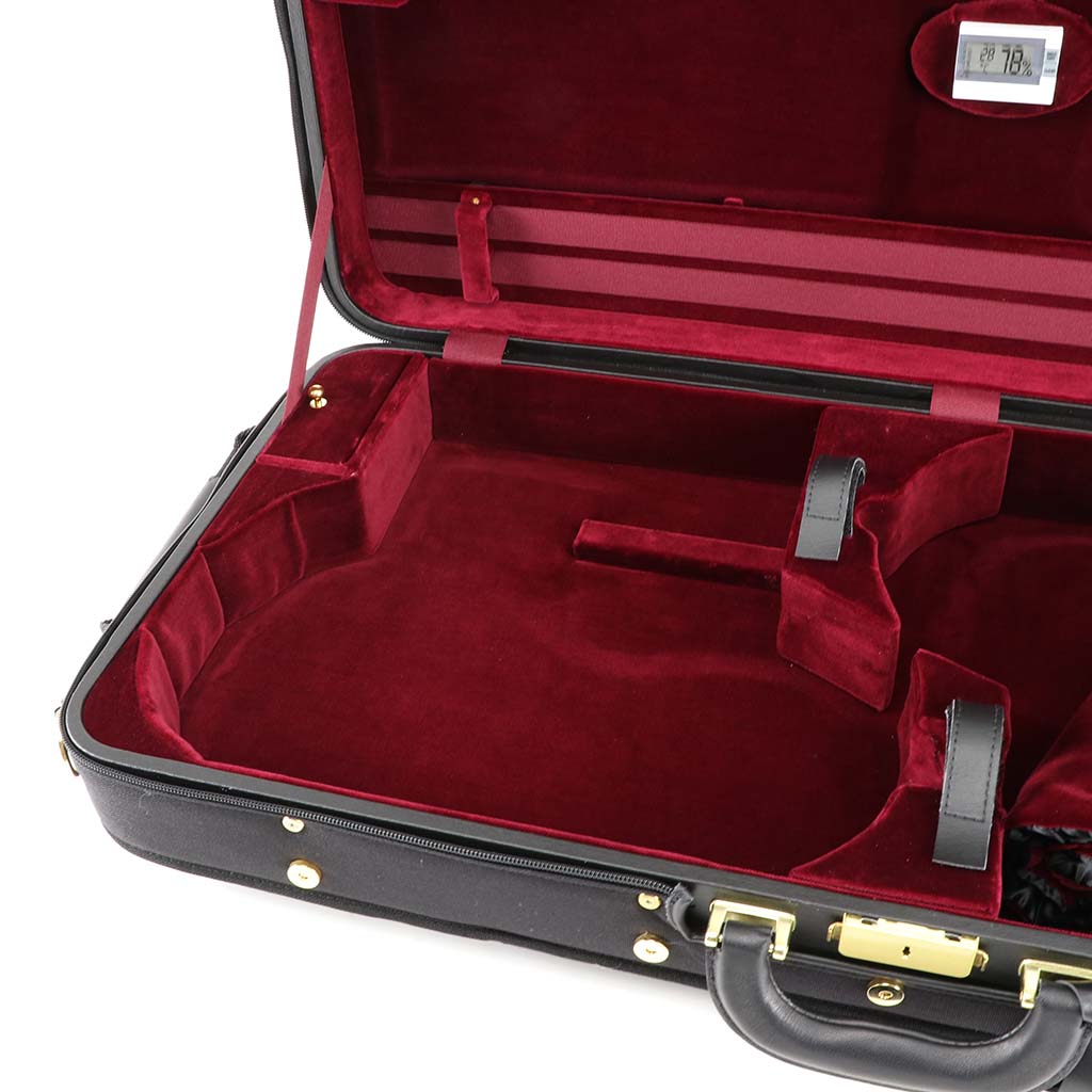 Koffer für Viola Modell JW-3032-CS-013 in Schwarz / Rot