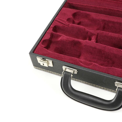 Koffer für Klarinette Modell JW-321 in Schwarz / Rot